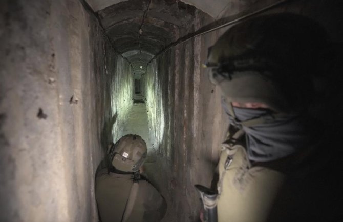 Netaknuto je oko 80 odsto mreže tunela Hamasa u Gazi