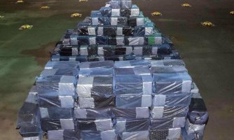 U Gvatemali zaplijenjeno pola tona kokaina: Droga bila skrivena u kontejneru