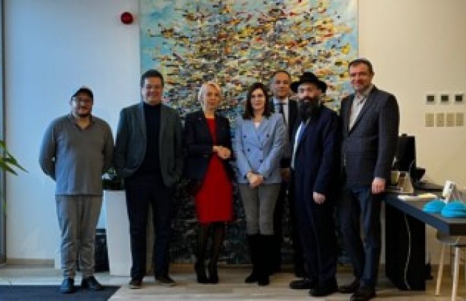 Popa: Jevrejski centar dodatno promoviše Crnu Goru kao zemlju otvorenu za sve