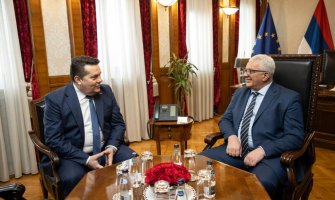 Mandić sa predsjednikom Narodne skupštine Republike Srpske: Spajaju nas istorijske veze