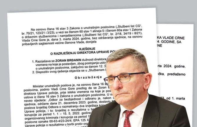 Radulović: I raspisivanje javnog konkursa za vršioca dužnosti direktora UP je nezakonito