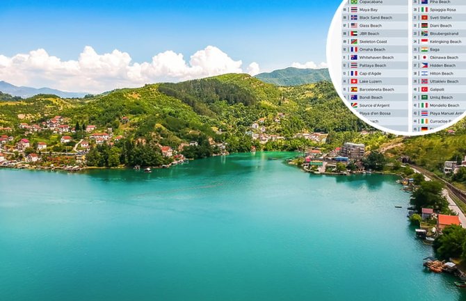 Na listi 100 najboljih plaža u svijetu našla se i jedna neočekivana lokacija iz BiH