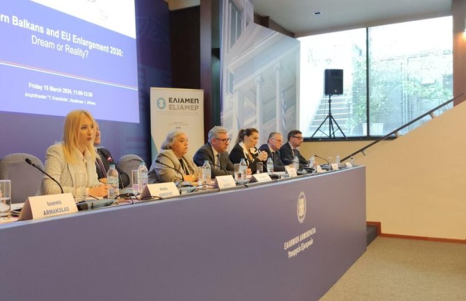 Gorčević u Atini: Proširenje EU više nije san za Crnu Goru, počinjemo da živimo svoju evropsku stvarnost
