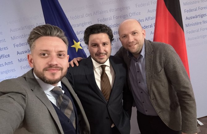Abazović i Radovanić u Berlinu: URA evropska alternativa aktuelnoj vlasti