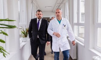 Krapović obećao poboljšanje uslova rada u Vojno-medicinskom centru