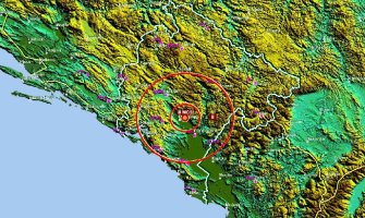 Slabiji zemljotres na području Danilovgrada