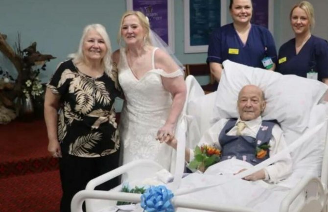 Pacijent na samrti se oženio u bolničkom krevetu