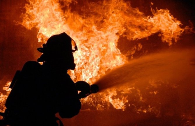 Bijelo Polje: Požar na Obrovu, ekipe na terenu, vatra za sad pod kontrolom