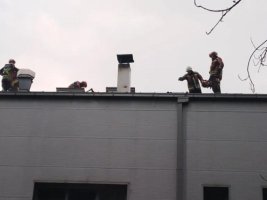 Požar na hotelu Franca u Pljevljima