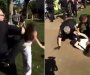 Snimak hapšenja profesorice na propalestinskim demonstracijama zgrozio svijet: Policajac je bacio na zemlju