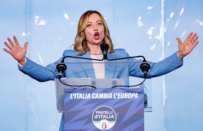 Premijerka Italije Meloni nosilac liste na izborima za EP 