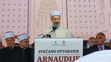 Predsjednik Uprave za vjerske poslove Turske: Arnaudija je simbol našeg bratstva