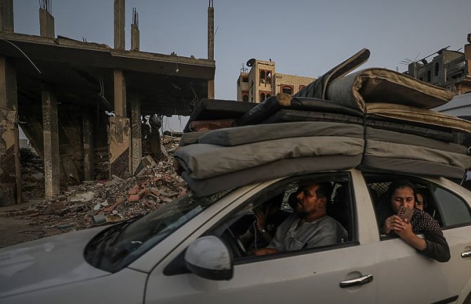Uprkos upozorenjima SAD-a Izrael pozvao Palestince da napuste Rafah zbog planirane ofanzive
