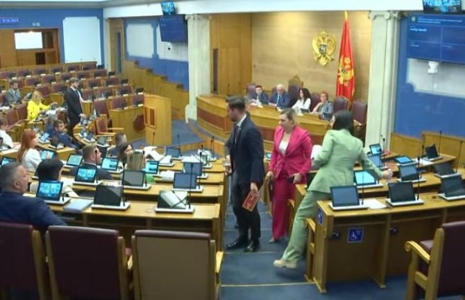 Većina opozicionara napustila salu; Zirojević: Preko Milovića se šalje poruka ministarki Vujović da ne prihvati amandmane na medijske zakone
