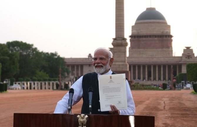 Indija: Teći mandat za premijera, Modi položio zakletvu