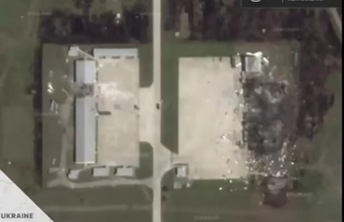 Ukrajnci objavili fotografije: Tvrde da su uništili rusko skladište dronova Shahed
