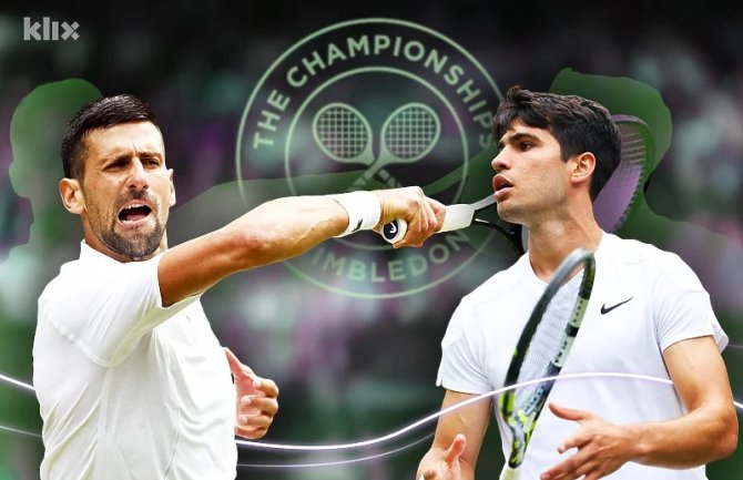 Okršaj titana na Wimbledonu: Alcaraz protiv Đokovića u reprizi finala prošle godine