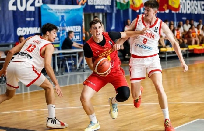Mladi košarkaši ubjedljivo poraženi od Španije, u nastavku će se boriti za plasman od 9. do 16. mjesta
