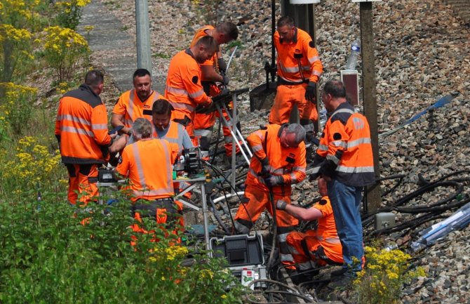 U Francuskoj poremećen željeznički saobraćaj posle sabotaže