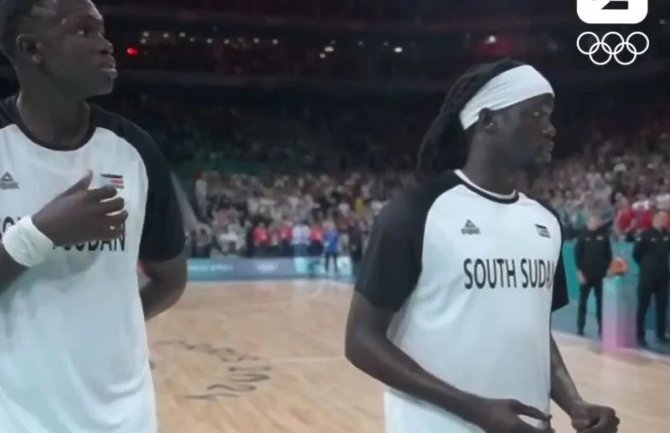 Propust na startu olimpijskog košarkaškog turnira, igračima Južnog Sudana puštena pogrešna himna