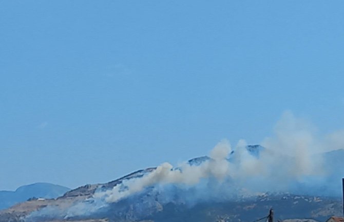 Aktivna dva veća šumska požara na Radovču i Medunu, vjetar otežava akcije gašenja